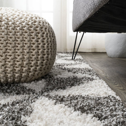 Alcudia Geometric Shag Area Rug