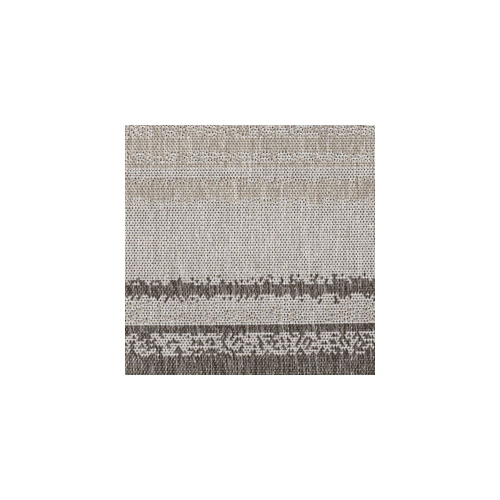 Evan Modern Rustic Organic CurveIndoor/Outdoor Shaped  Rug