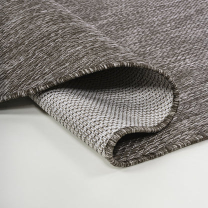 Evan Modern Rustic Organic CurveIndoor/Outdoor Shaped  Rug