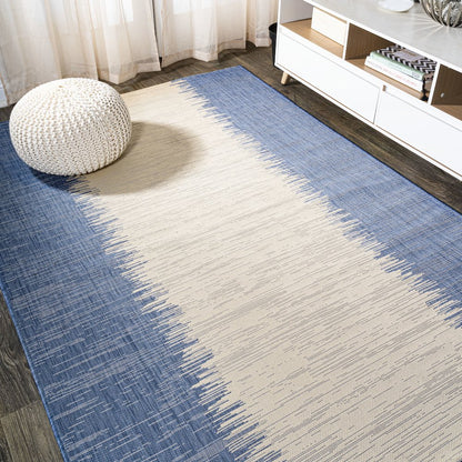 Tavira Modern Strie Indoor/Outdoor Area Rug