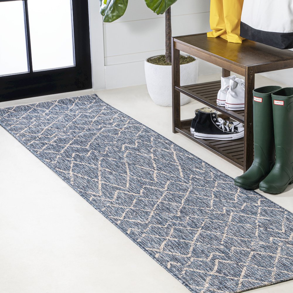 Madaba Moroccan Trellis Indoor/Outdoor Area Rug