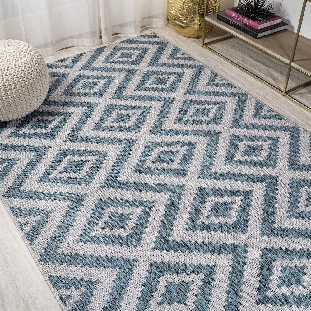 Sintra Diamond Tribal Indoor/Outdoor Area Rug