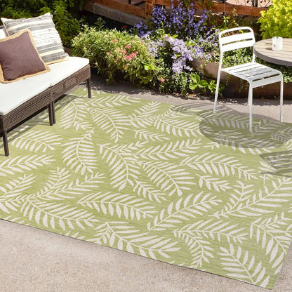 Nevis Palm Frond Indoor/Outdoor Area Rug