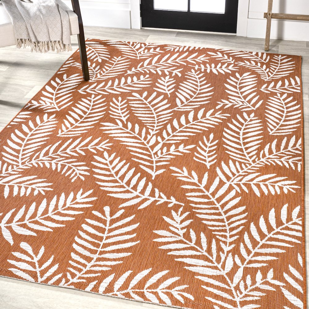 Nevis Palm Frond Indoor/Outdoor Area Rug