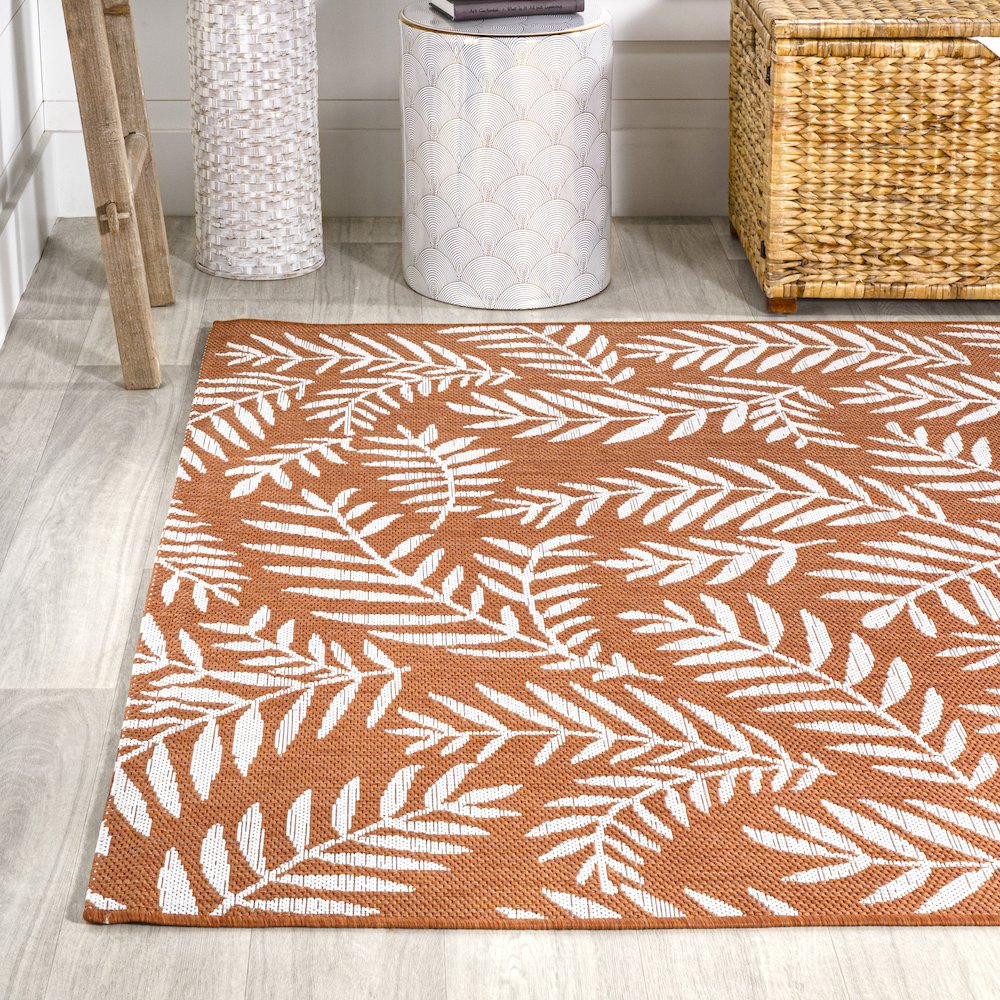 Nevis Palm Frond Indoor/Outdoor Area Rug