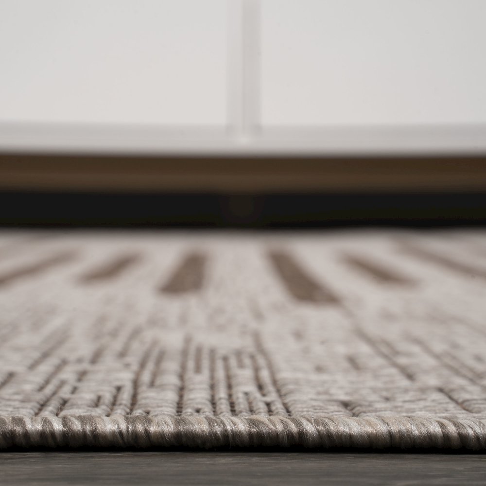 Zolak Berber Stripe Geometric Indoor/Outdoor Area Rug