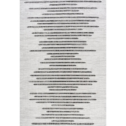 Zolak Berber Stripe Geometric Indoor/Outdoor Area Rug