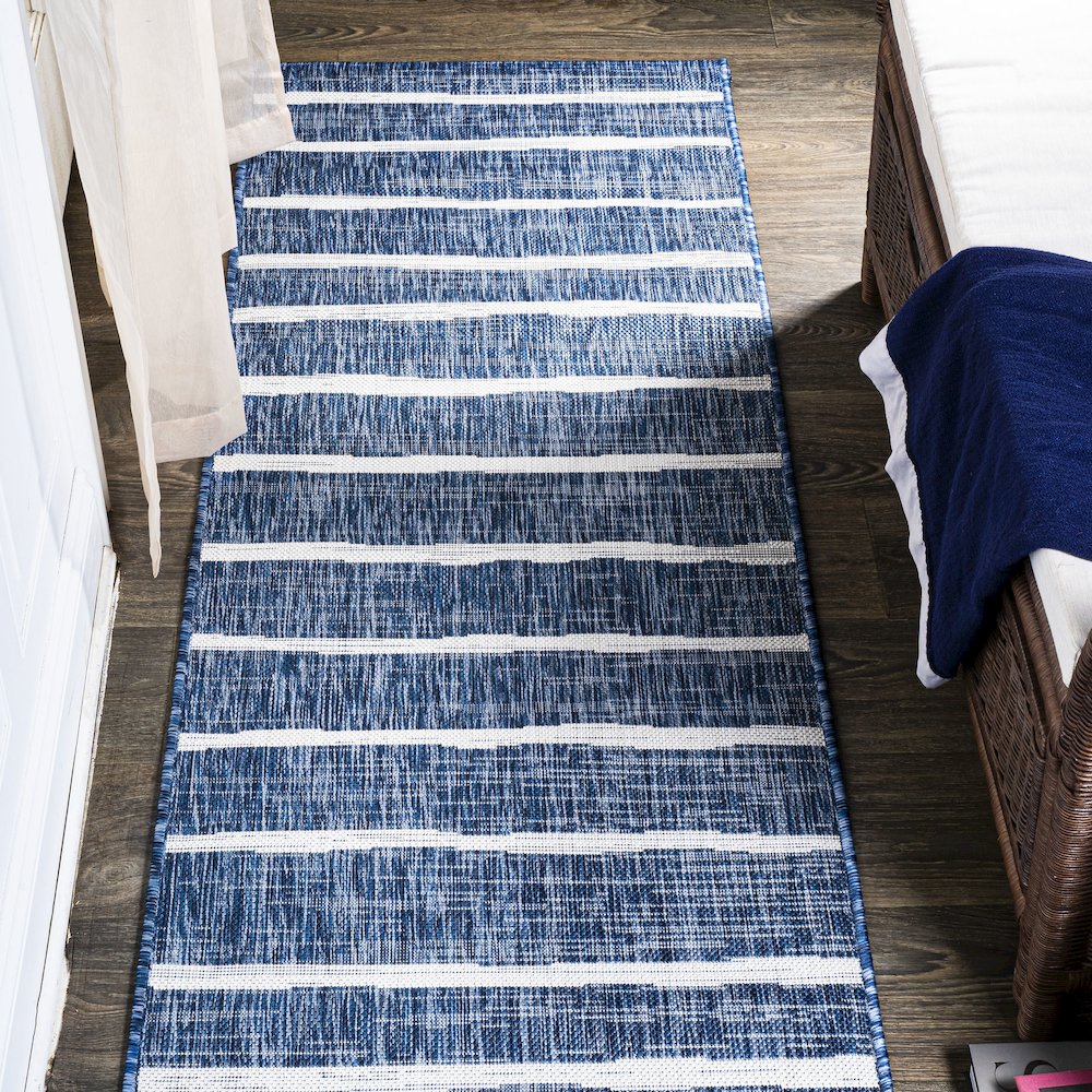 Colonia Berber Stripe Indoor/Outdoor Area Rug