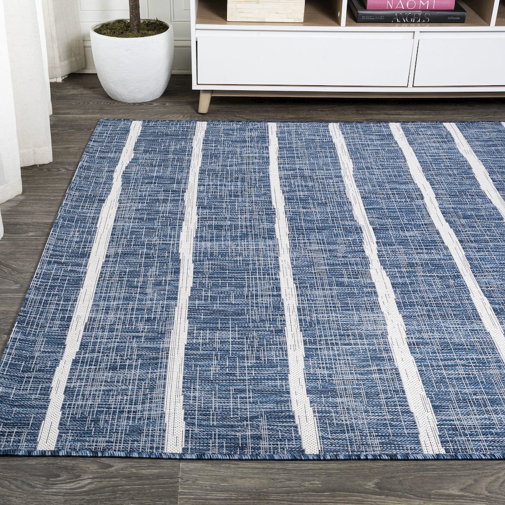 Colonia Berber Stripe Indoor/Outdoor Area Rug