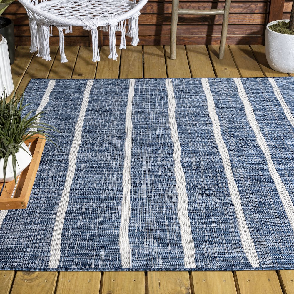 Colonia Berber Stripe Indoor/Outdoor Area Rug