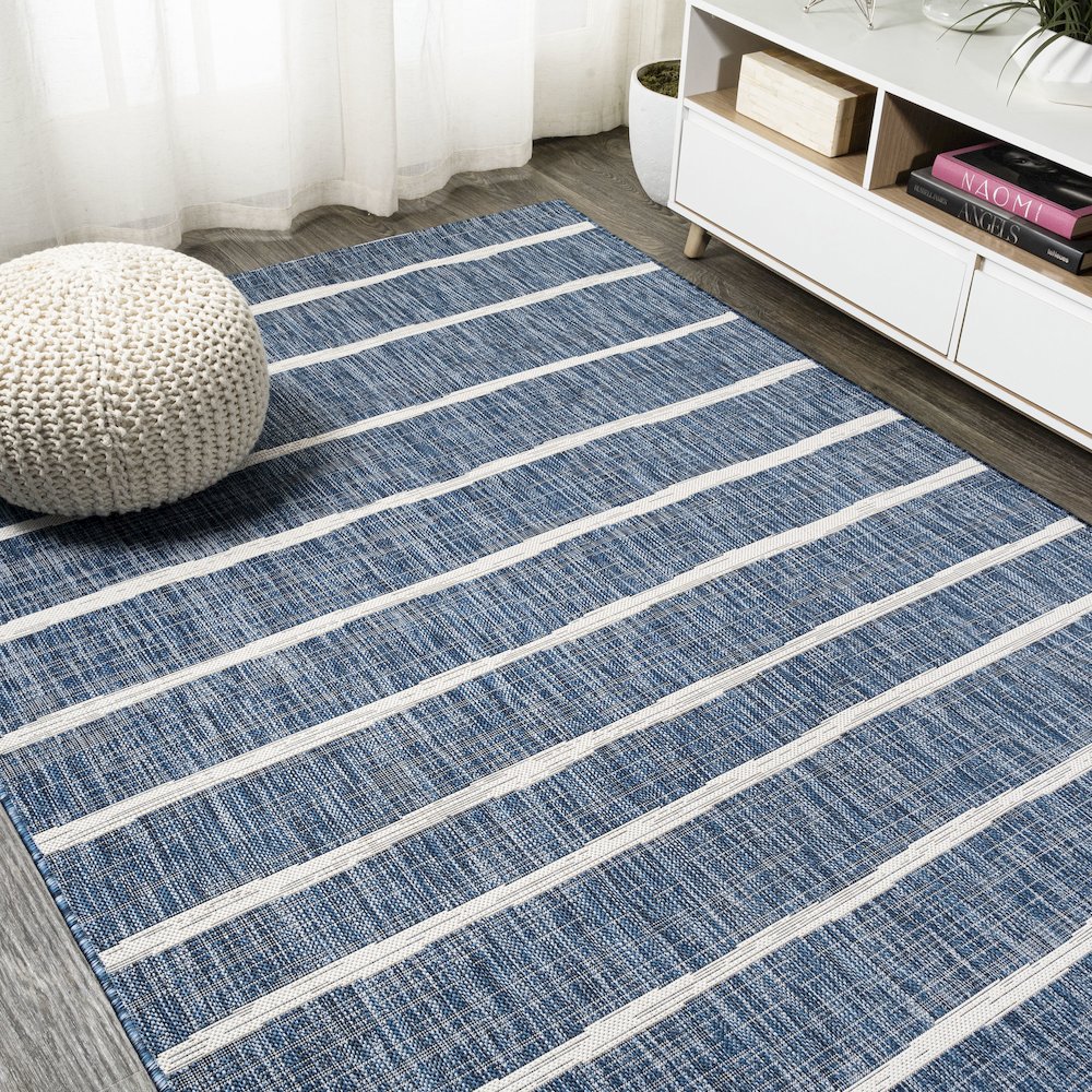 Colonia Berber Stripe Indoor/Outdoor Area Rug