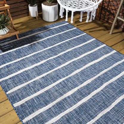 Colonia Berber Stripe Indoor/Outdoor Area Rug