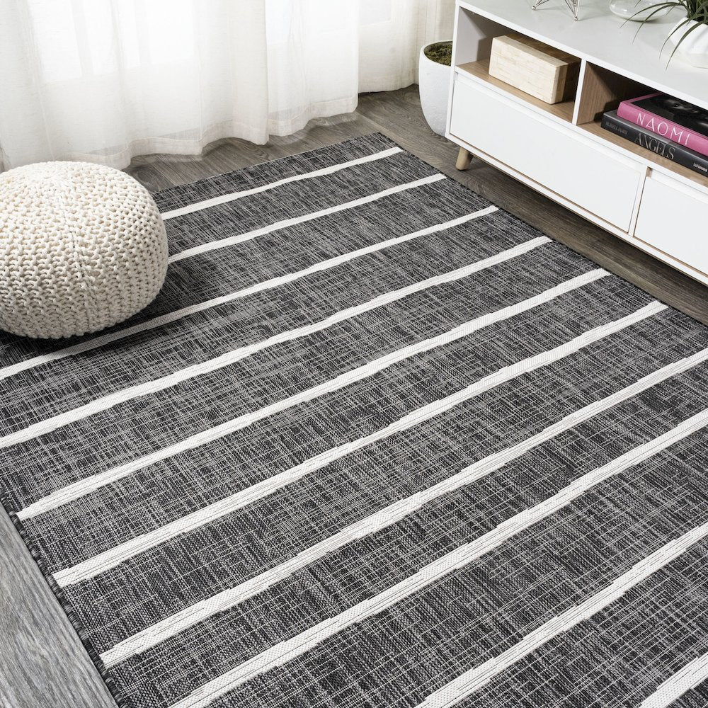 Colonia Berber Stripe Indoor/Outdoor Area Rug