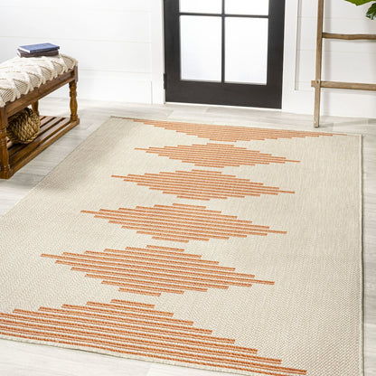Vinales Diamond Stripe Indoor/Outdoor Area Rug