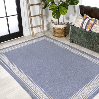 Lucia Classic Diamond Border Indoor/Outdoor Area Rug