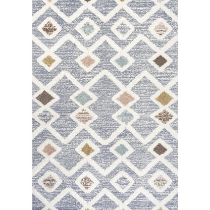 Monique Trellis High-Low Area Rug