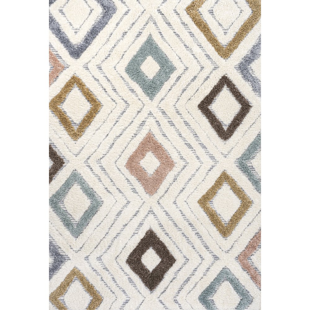 Amira Diamond Tribal High-Low Area Rug