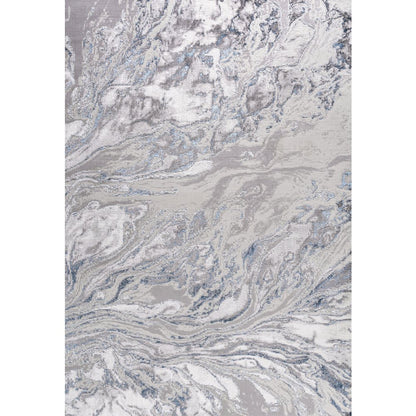 Swirl Marbled Abstract Area Rug