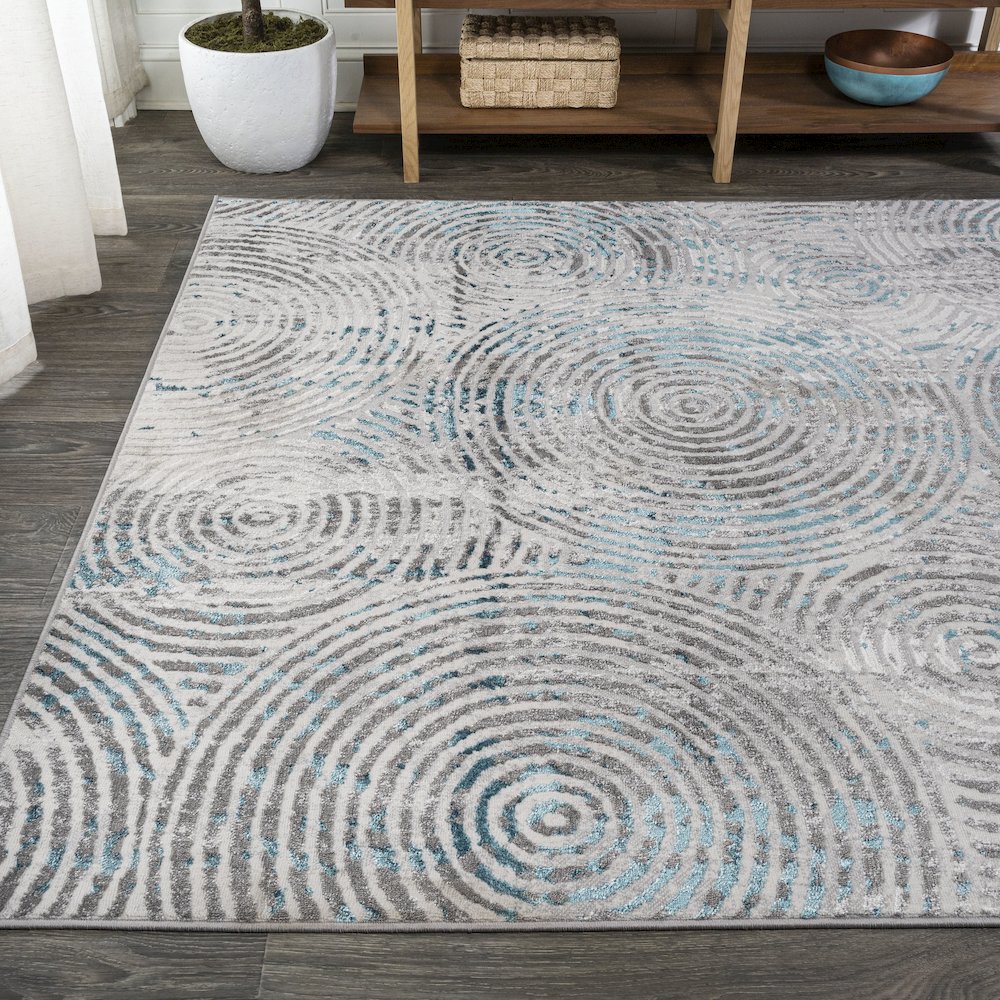 Timeworn Modern Abstract Area Rug