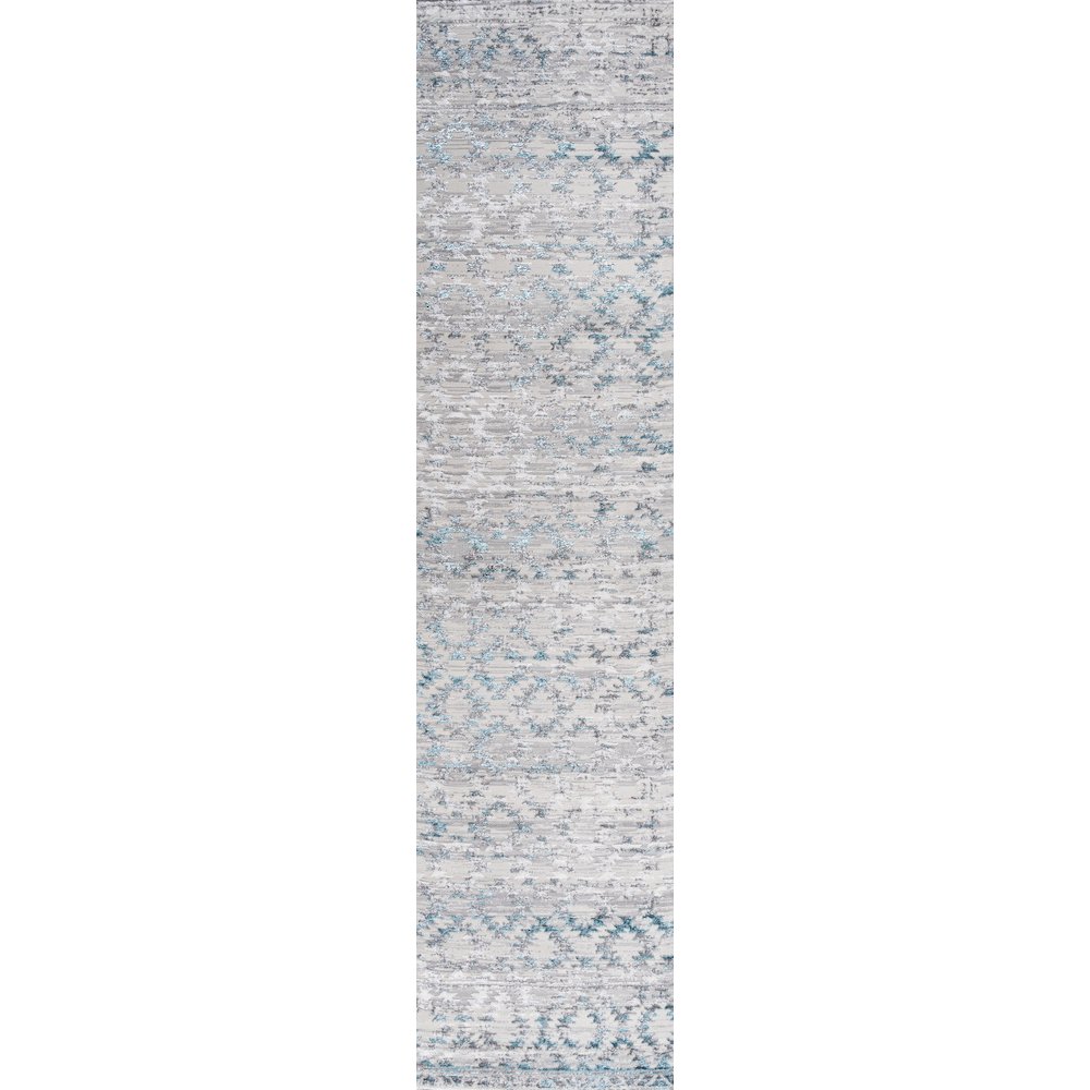 Ancient Faded Trellis Area Rug