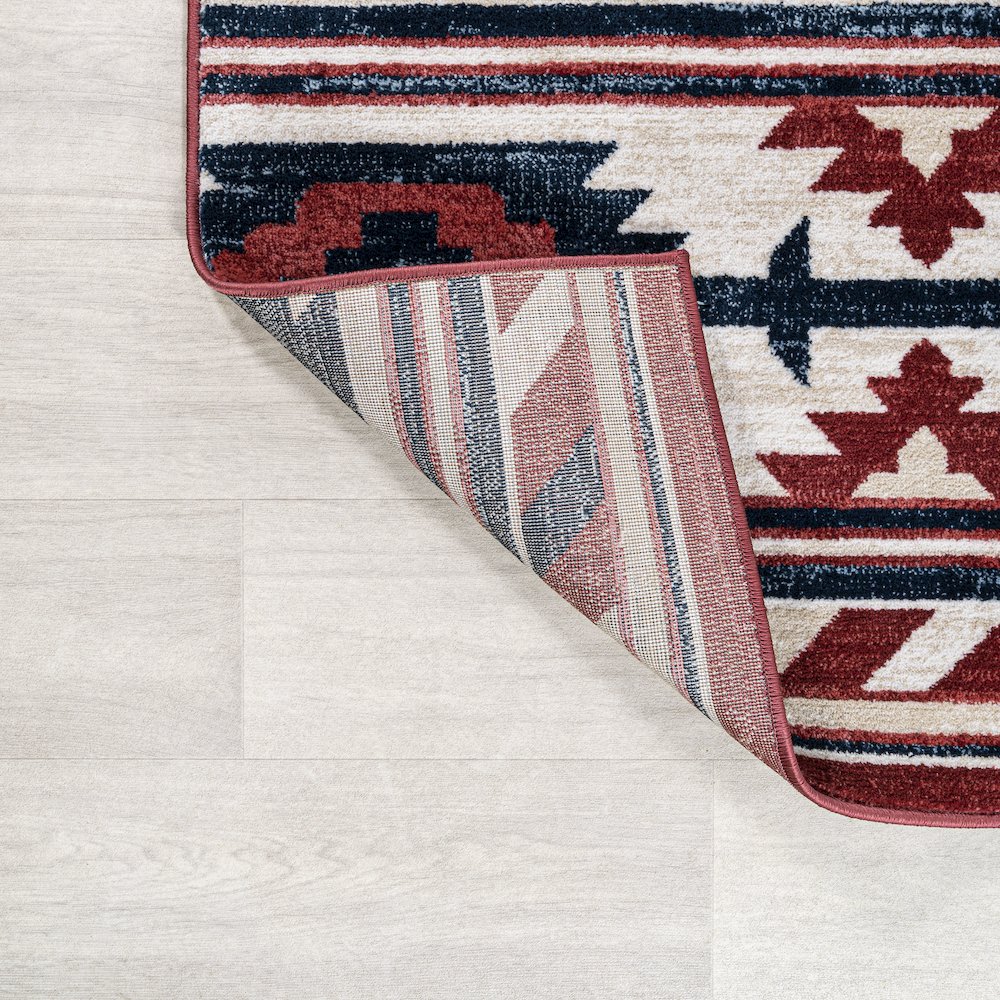 Serape Medallion Southwestern Area Rug