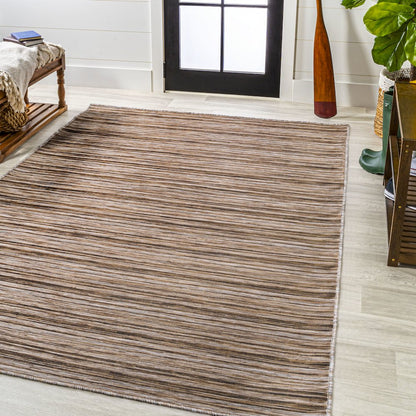 Finn Modern Farmhouse Pinstripe Area Rug