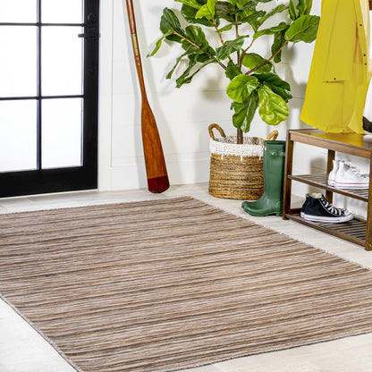 Finn Modern Farmhouse Pinstripe Area Rug