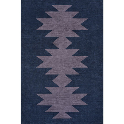 Chayton Minimalist Geometric Machine-Washable Area Rug