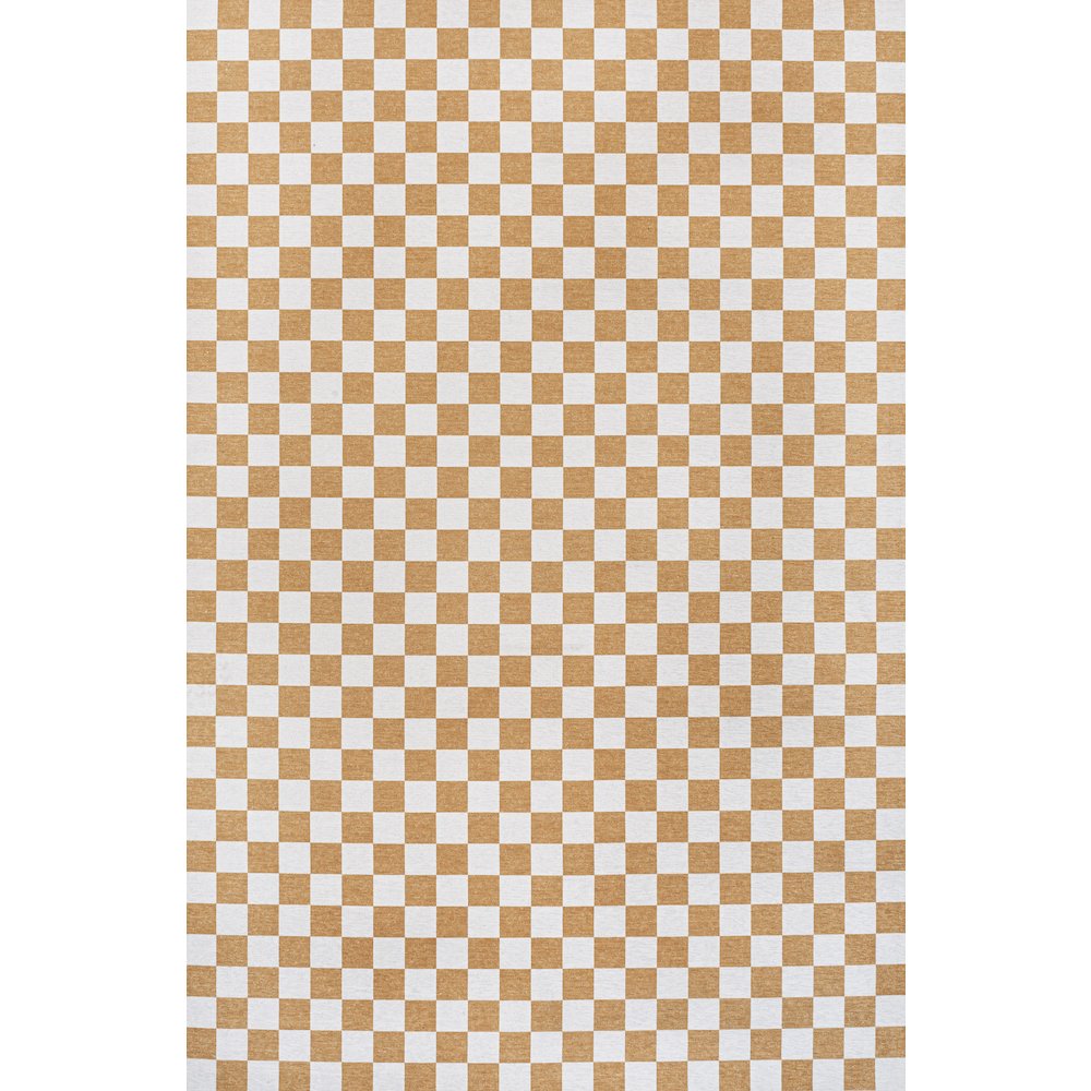 Ainsley Modern Cottage Checkerboard Washable Area Rug