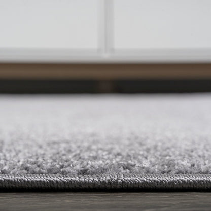 Haze Solid Low-Pile Area Rug