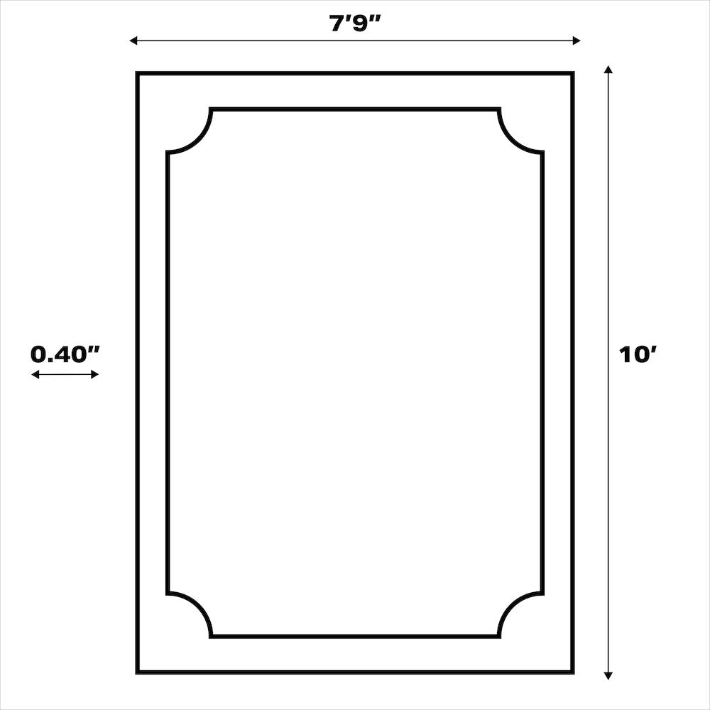 Tumbling Blocks Modern Geometric Area Rug