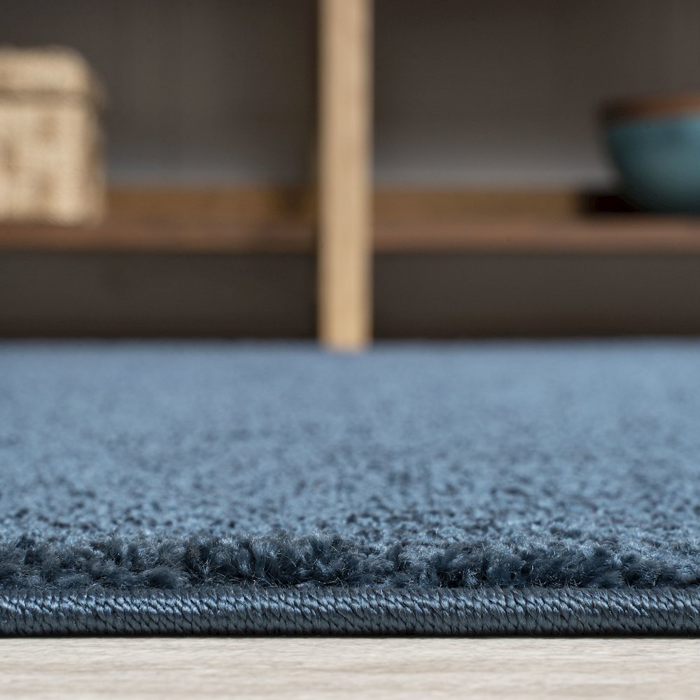 Haze Solid Low-Pile Area Rug
