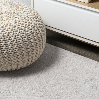 Haze Solid Low-Pile Area Rug
