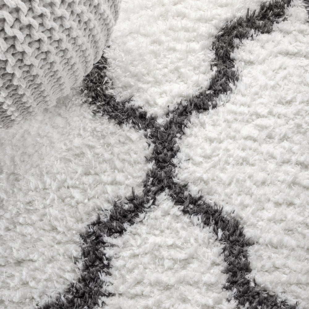 Marrakesh Shag Trellis Area Rug