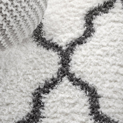 Marrakesh Shag Trellis Area Rug