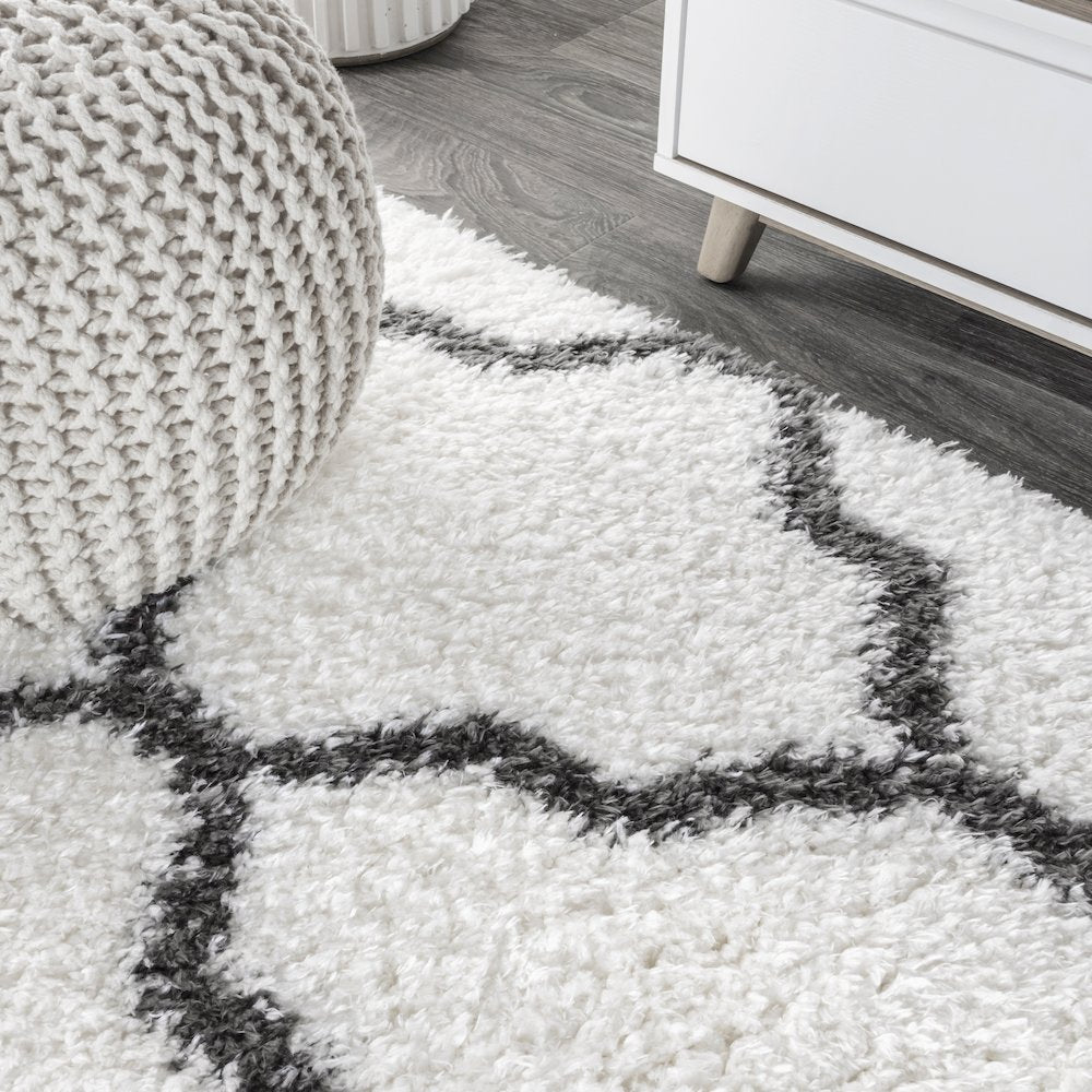 Marrakesh Shag Trellis Area Rug