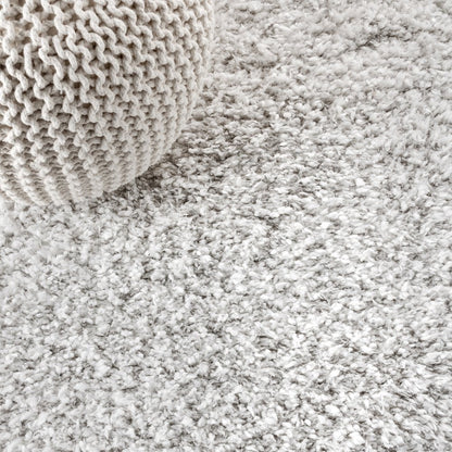 Aydin Solid Plush Shag Area Rug