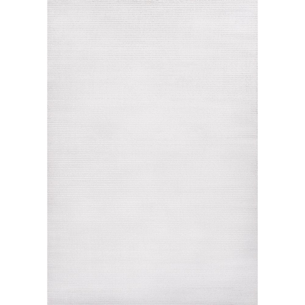 Cole Modern Minimalist Pinstripe High-Low Area Rug