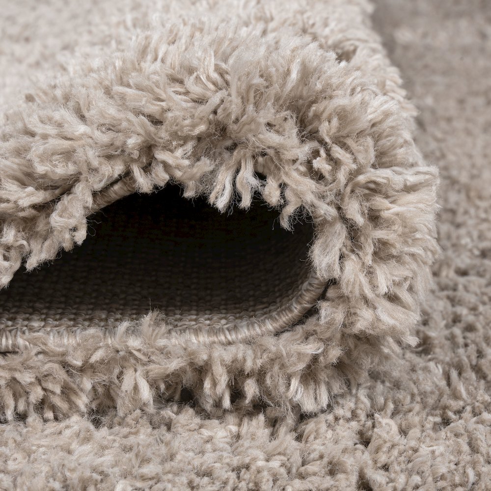Groovy Solid Shag Area Rug