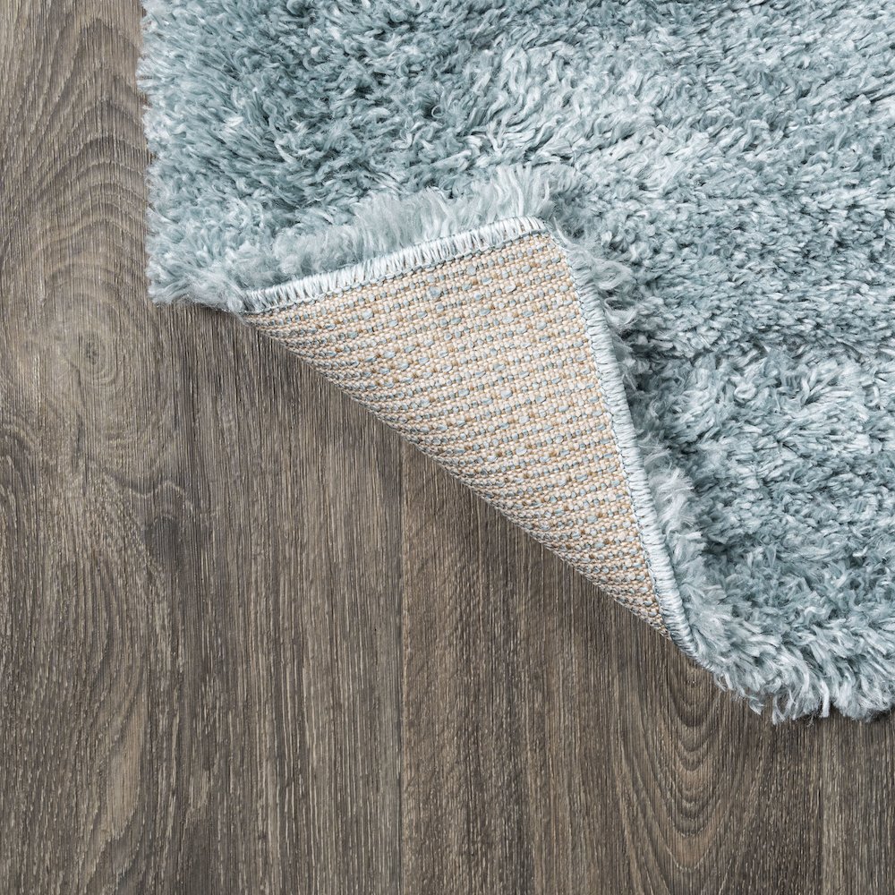 Groovy Solid Shag Area Rug