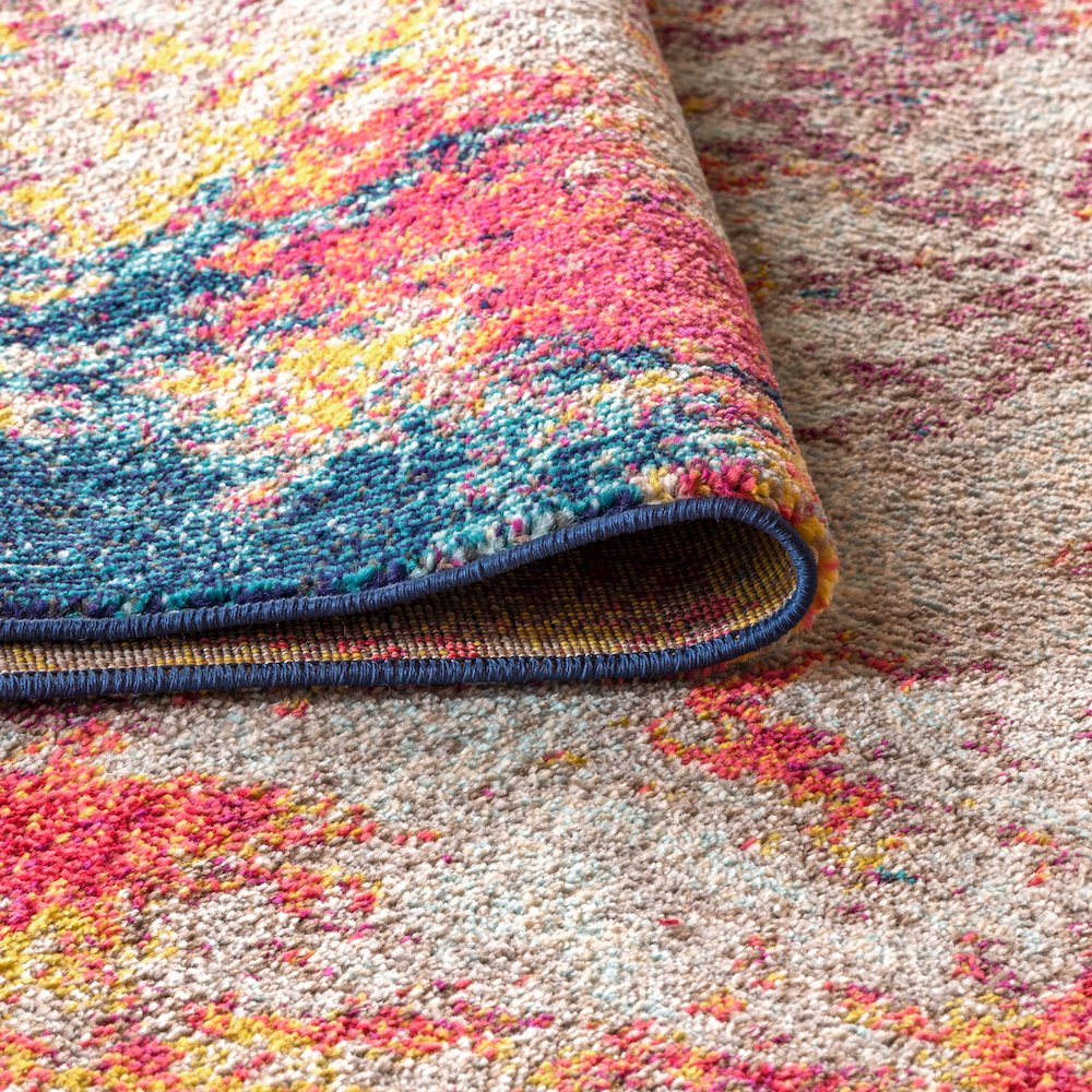 Contemporary Pop Modern Abstract Area Rug