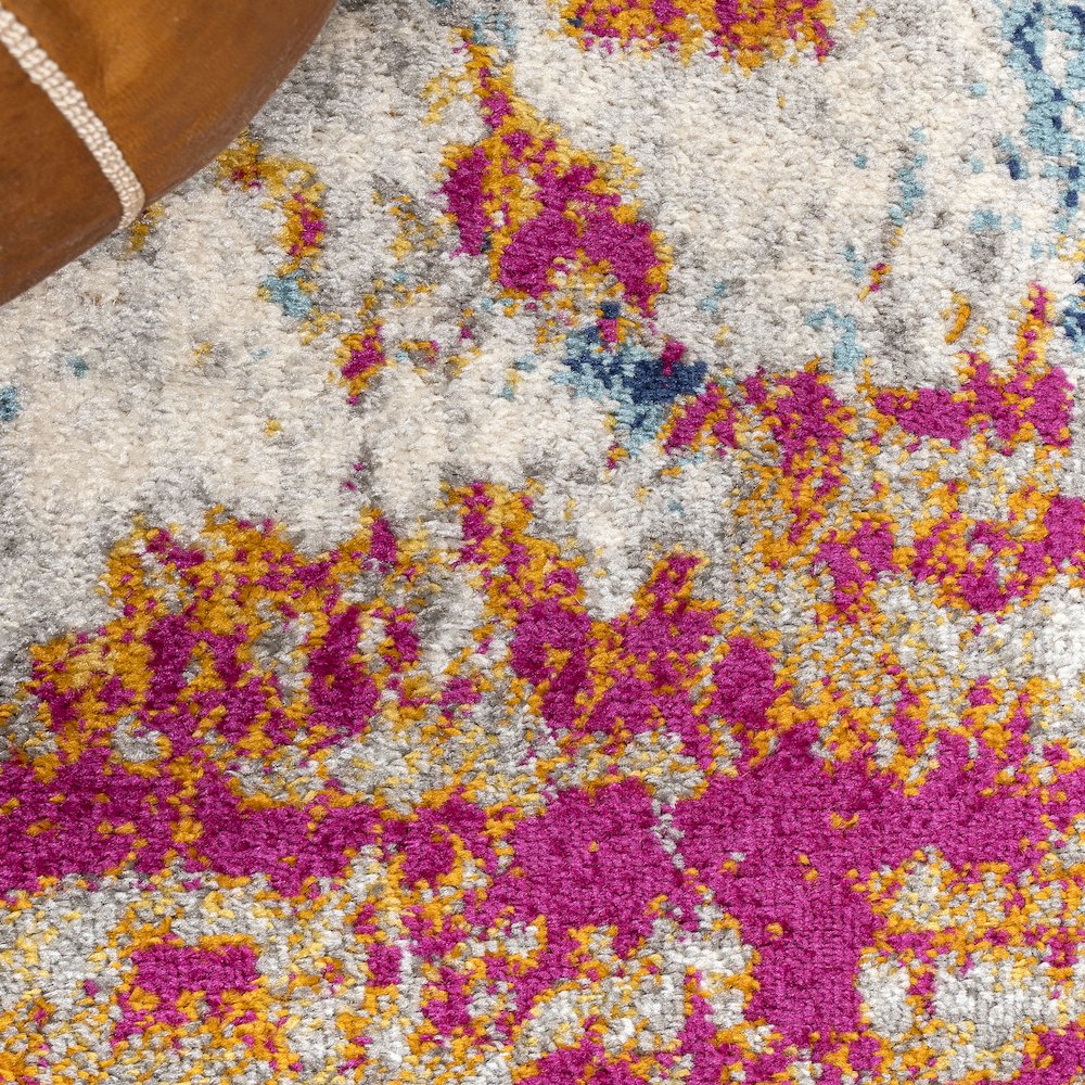 Sunset Modern Abstract Area Rug