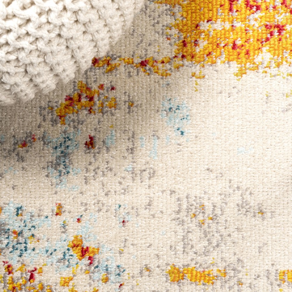 Sunset Modern Abstract Area Rug