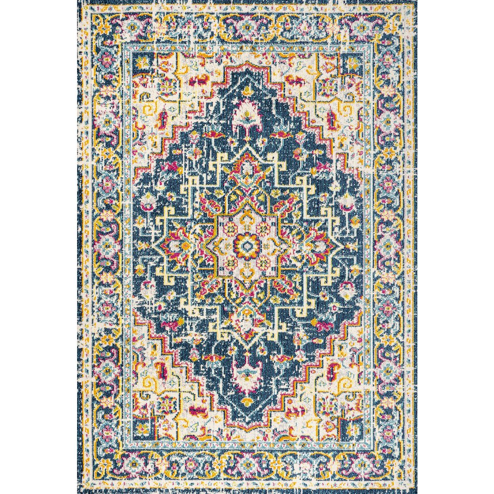 Brooklyn Geometric Medallion Area Rug