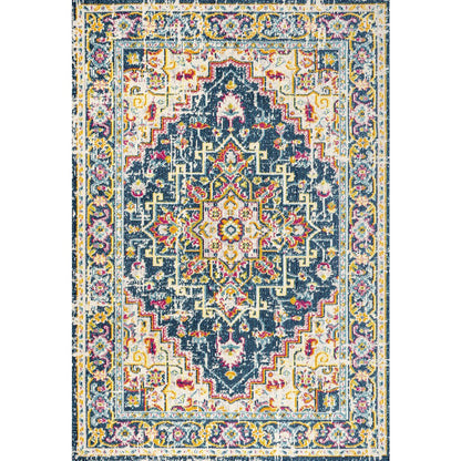 Brooklyn Geometric Medallion Area Rug