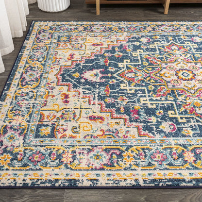 Brooklyn Geometric Medallion Area Rug
