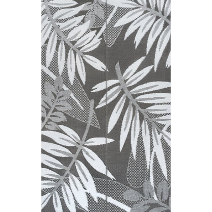 Wilde Classic Botanical Foldable Waterproof Reversible Plastic Straw Outdoor