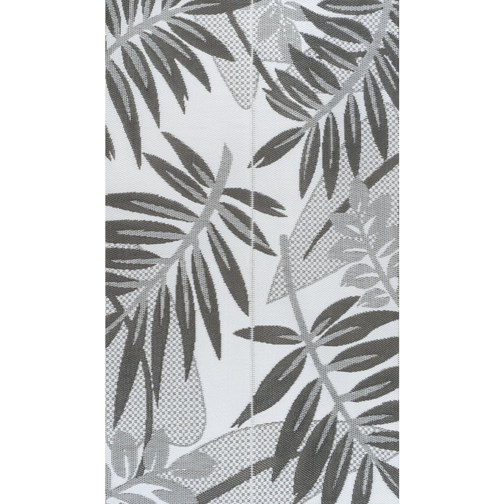 Wilde Classic Botanical Foldable Waterproof Reversible Plastic Straw Outdoor