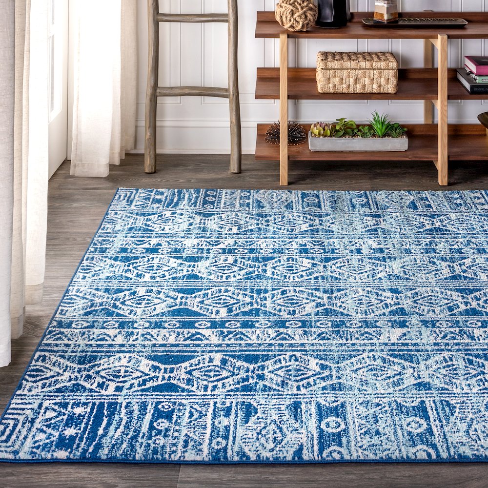 Modern Persian Boho Vintage Tribal Area Rug
