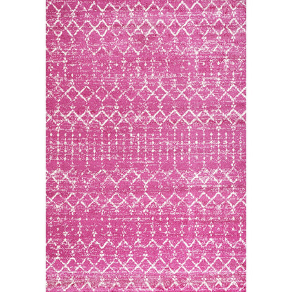 Moroccan Hype Boho Vintage Diamond Area Rug